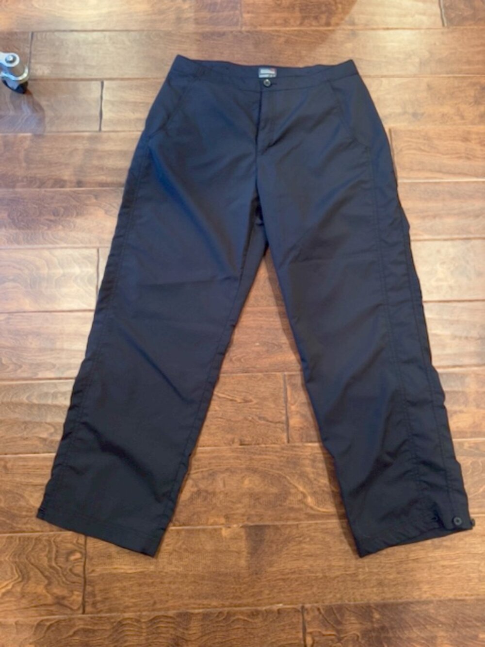 Royal Robbins Women's Discovery III Hiking Pants Size 12 Black Stretch Travel